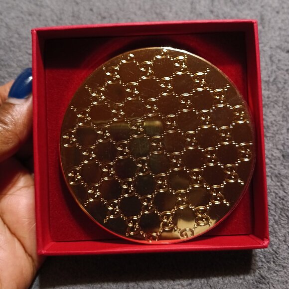 NWOT Gucci Parfums Gold Mirror - Picture 4 of 6